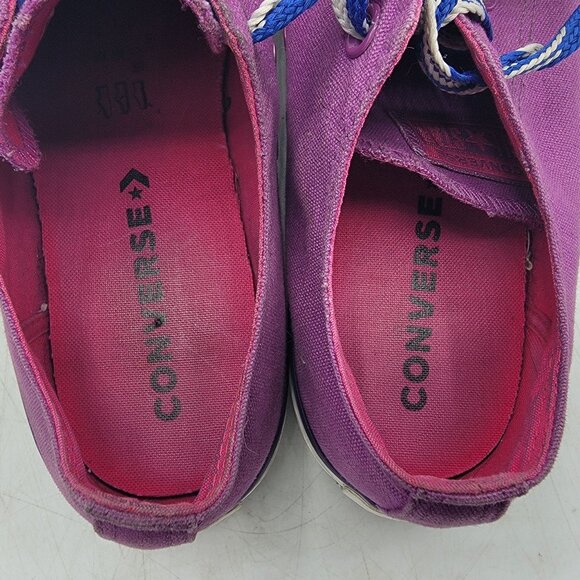 Converse Chuck Taylor All Star Womens 10 Violet Purple Sneaker Shoes 162453F - Picture 6 of 13